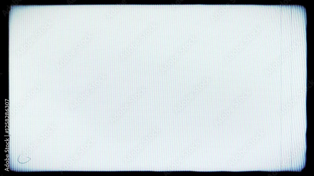 Retro TV Screen, VHS TV Lines Textured, Analog TV Monitor Overlay.