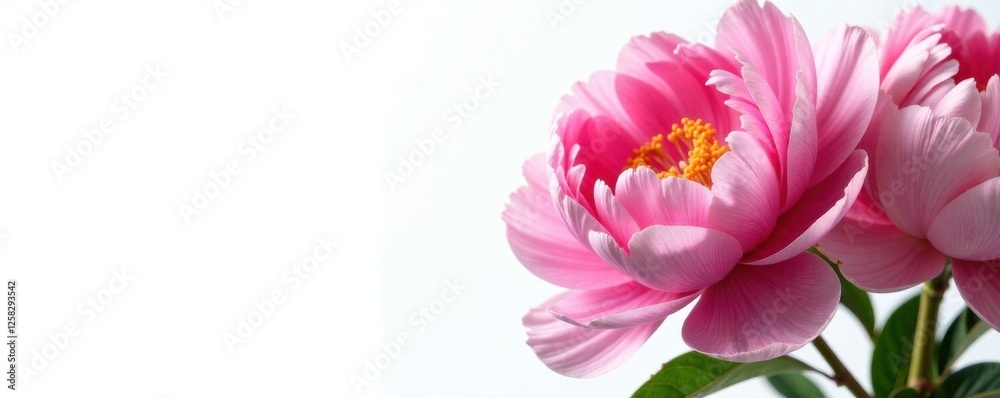 Obraz premium Floral Peony bouquet isolated on white background , bloom, flowers, beautiful