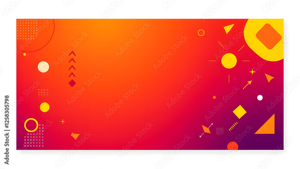 Fototapeta premium A vibrant, colorful abstract background with a playful pattern of circles, perfect for a celebration of love