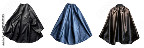 Hairdressing cape isolated on a transparent background