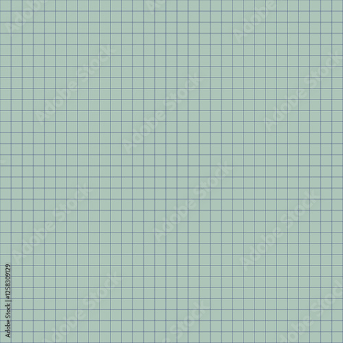 Clean simple graph paper, checked paper, gridded paper background. Vector. Notebook, sheet paper, seamless, page, cloth, chart, school book, paper. graphic, design background. 