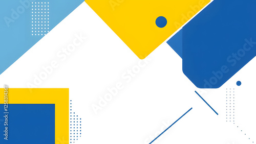 Abstract blue squares vector background for web design