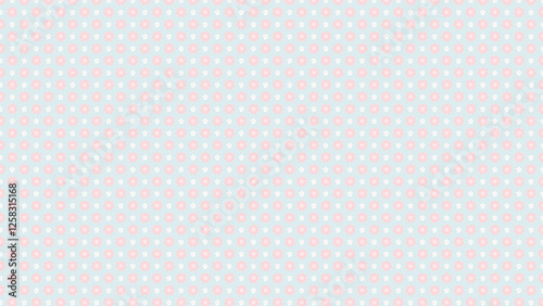 桜の花の美しい背景のイラストパターン　背景
