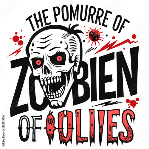 Illustrate the evolution of zombie lore in popular culture, tracing its roots from Haitian Vodou to modern horror.
