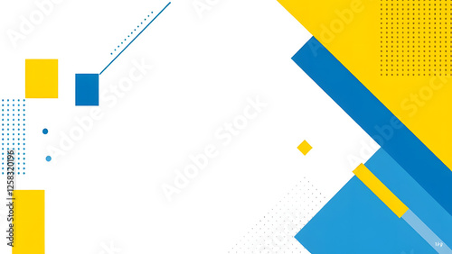 Abstract blue squares vector background for web design