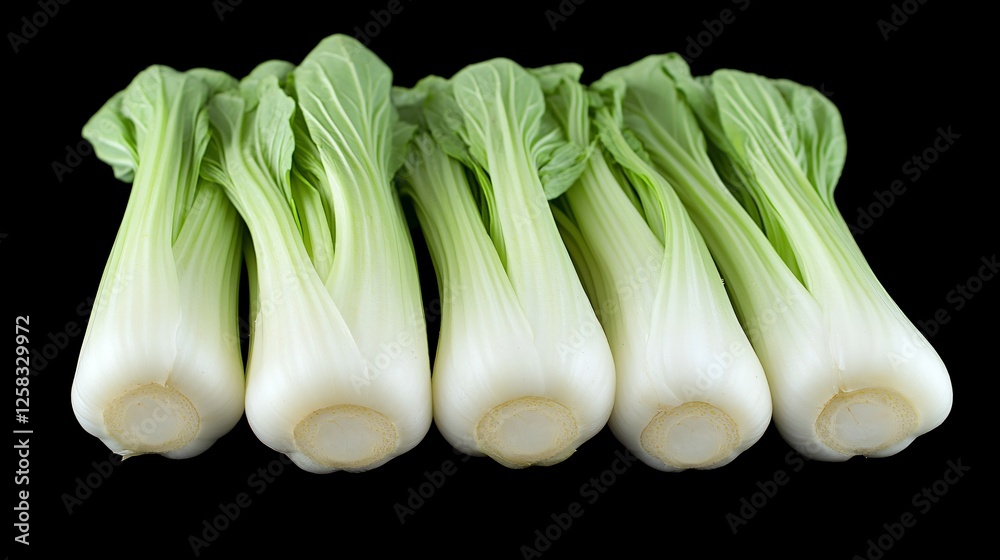 Fresh Bok Choy, harvest, market, vegetable, healthy, food, cooking, background black, recipe Fresh Bok Choy, harvest, market, vegetable, healthy, food, cooking, background black, recipe