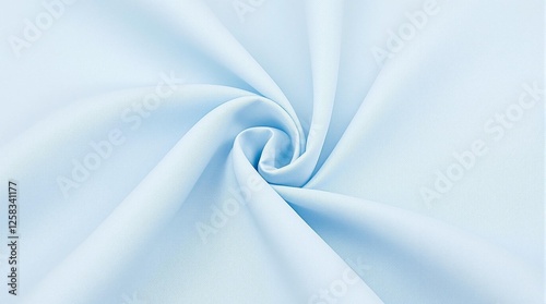 light blue crisp cotton poplin fabric with smooth finish, fresh and firm texture perfect for modern apparel, shirts, and design projects