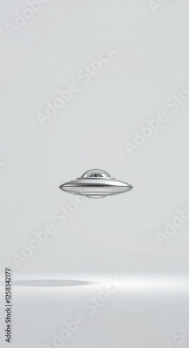 Futuristic Hovering UFO Model