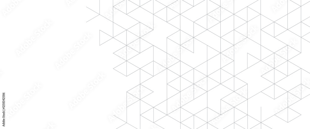 Obraz premium Vector abstract minimalist triangles technology pattern geometric background. 