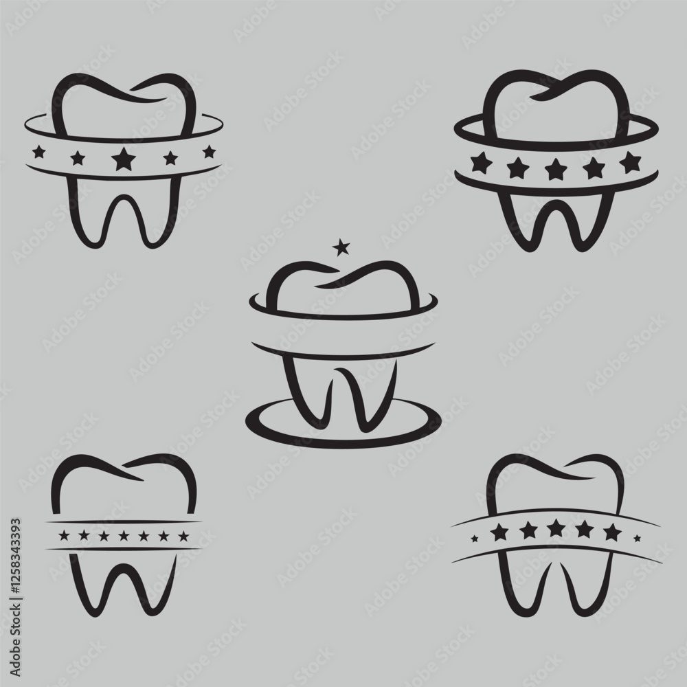 Set of Dental Logo Designs for a Professional Practice Set of Dental Logo Designs for a Professional Practice