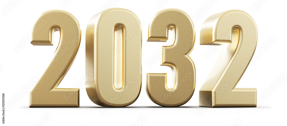 Golden Number 2032 New Year Golden Number 2032 New Year