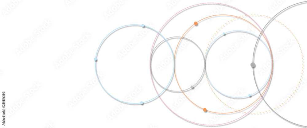 abstract circle lines technology geometric background. abstract circle lines technology geometric background.