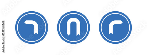 right left sign information vector	