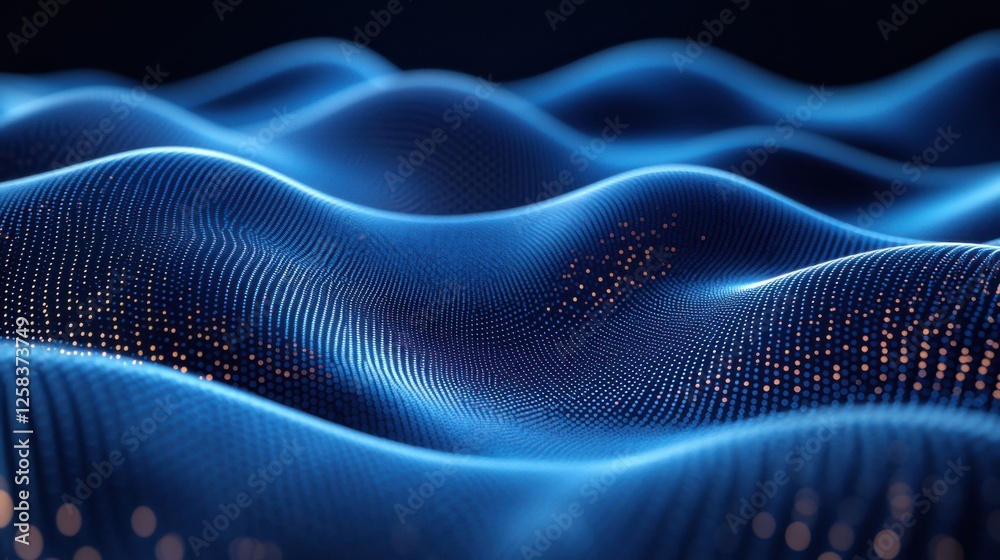 Abstract minimalist wallpaper with precise grid patterns on Blue background. Ideal for modern design and banner templates with copy space in the center for text. Abstract minimalist wallpaper with precise grid patterns on Blue background. Ideal for modern design and banner templates with copy space in the center for text.