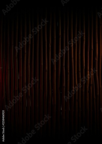 Obraz na płótnie The background of the wall made of bamboo bamboo fence texture background bamboo house background beautiful bamboo asian seaport baltic sea antebellum w salonie