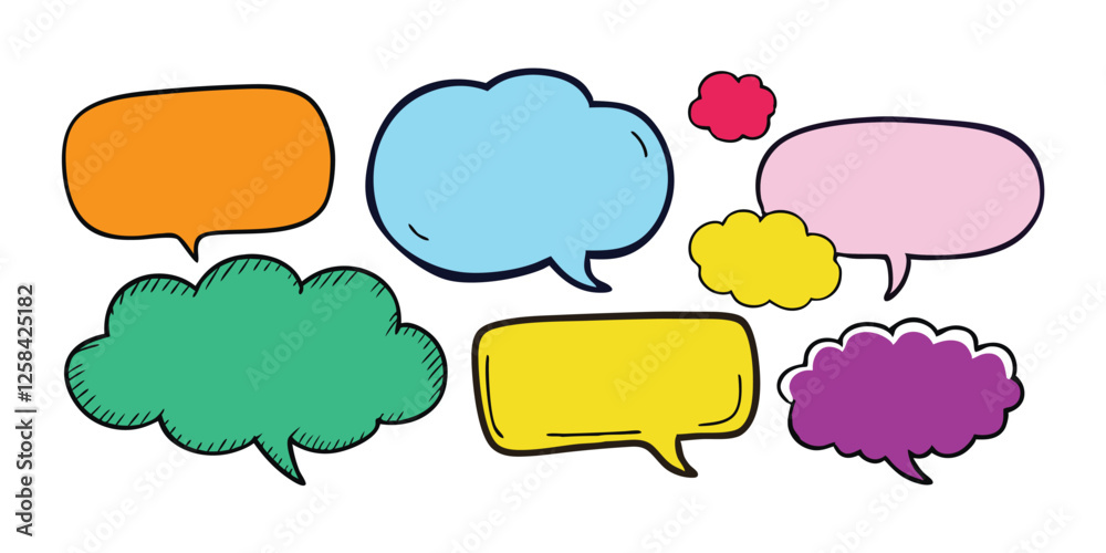 Hand-Drawn Crayon Speech Bubbles – Colorful Grunge Chalk & Charcoal Doodle Set
Hand-Drawn Crayon Speech Bubbles – Colorful Grunge Chalk & Charcoal Doodle Set