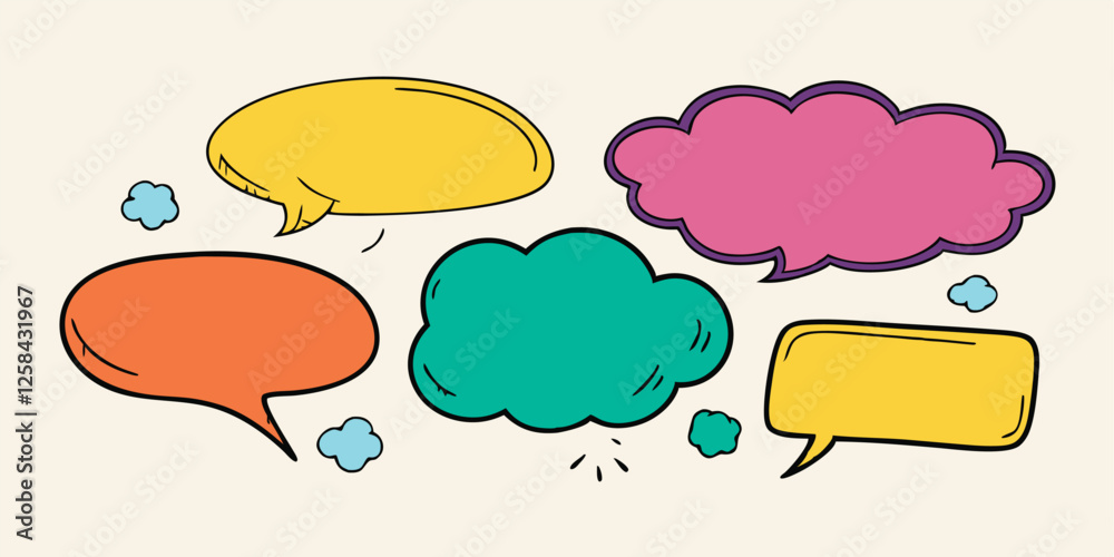 Hand-Drawn Crayon Speech Bubbles – Colorful Grunge Chalk & Charcoal Doodle Set
Hand-Drawn Crayon Speech Bubbles – Colorful Grunge Chalk & Charcoal Doodle Set