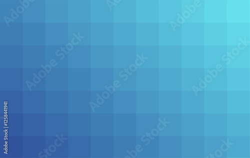 Abstract Blue Pixelated Texture between various shades of blue for use in digital artwork, presentations, websites, or as a modern background in creative projects. EPS 10. Vector illustration