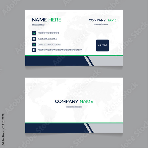 New Clean professional creative modern name card and business card