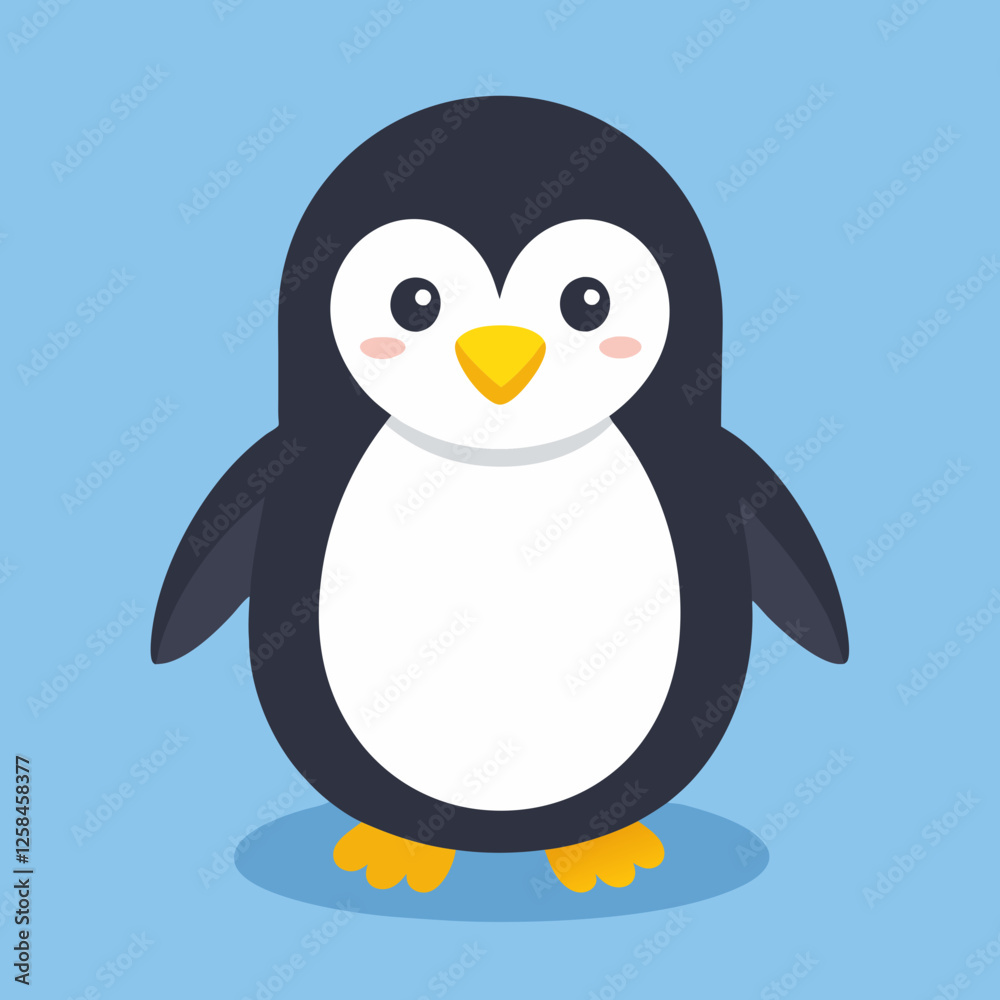 Obraz premium penguin on the snow