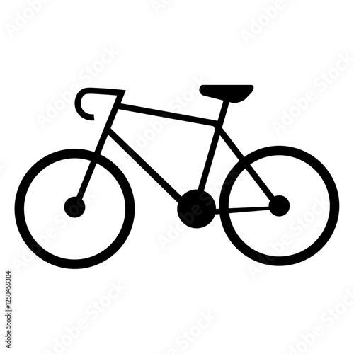 Bicycle icon vector image