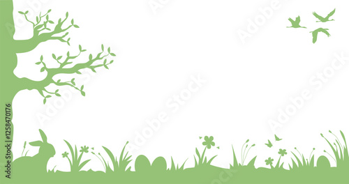 Ostern Hintergrund_grün