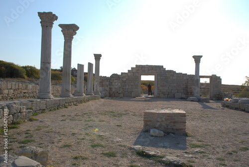 ruins of ancient Sevastopol Crimea