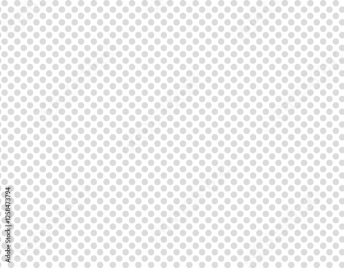 Transparent seamless pattern background with grey circle texture. Vector graphic i flat style