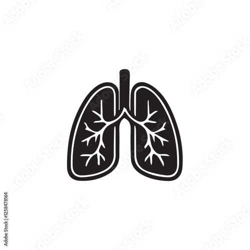 lungs vector 