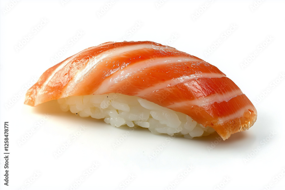 Delicious Salmon Nigiri Sushi Delicious Salmon Nigiri Sushi