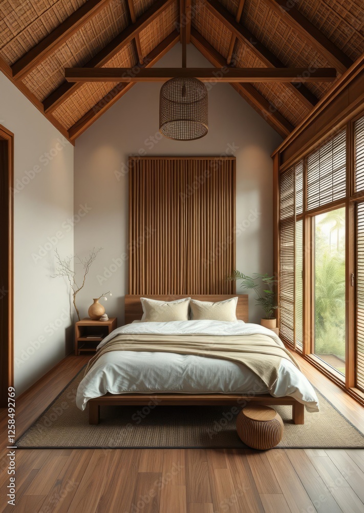 Bamboo bedroom interior design bamboo house background beautiful bamboo asian seaport baltic sea antebellum