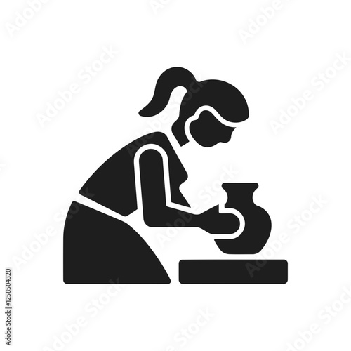 Pottery Making Craft Icon