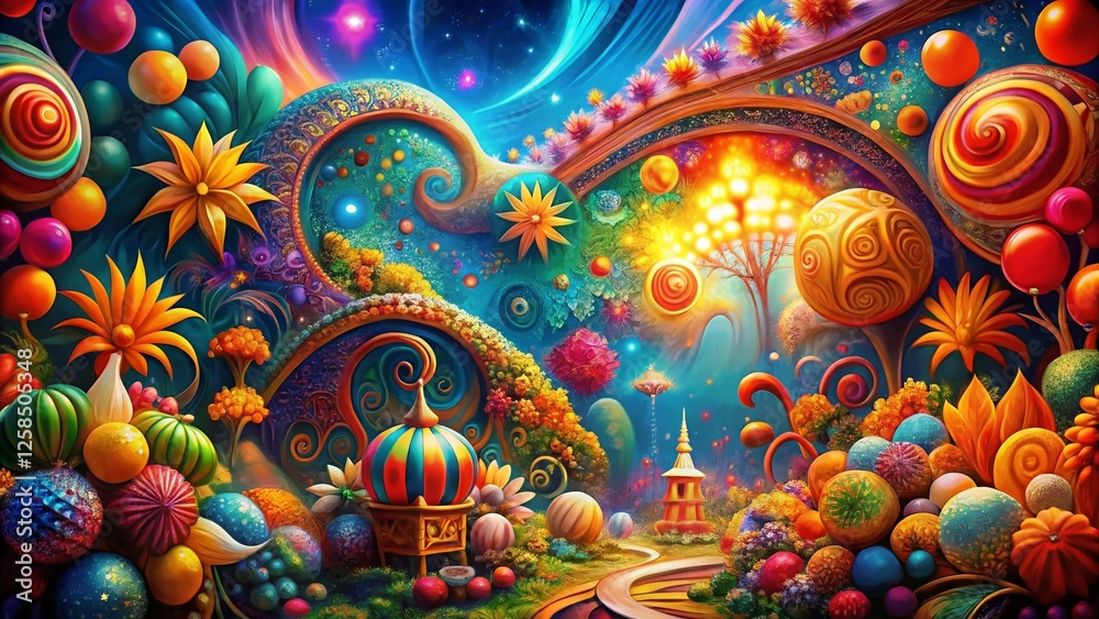 custom made wallpaper toronto digitalVibrant Labor Day Festive Background Pattern: Surreal Photography