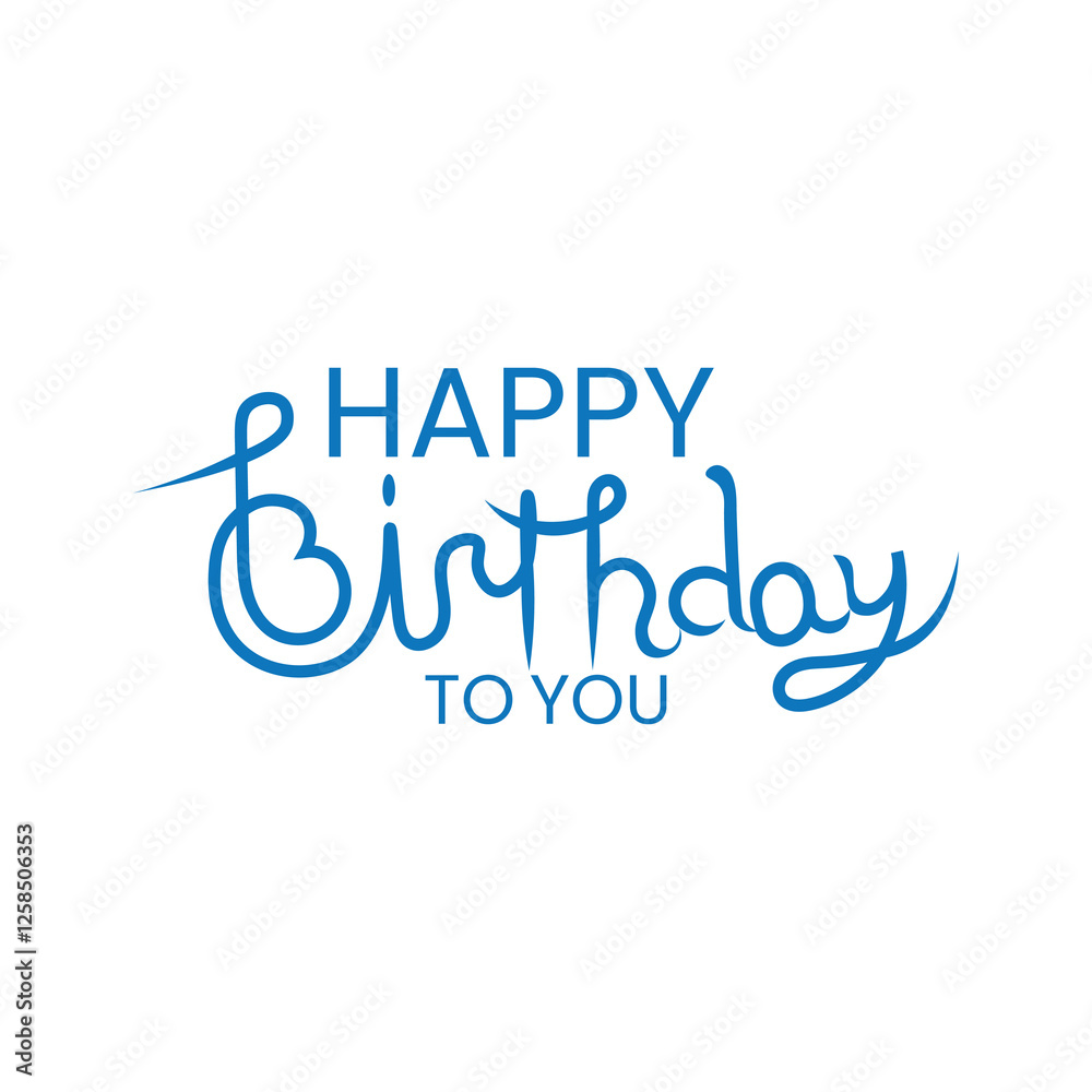 Happy Birthday To You Calligraphy lettering card. calligraphy isolated on white background
Happy Birthday typography design vector. Beautiful greeting card scratched calligraphy black text word. Happy Birthday To You Calligraphy lettering card. calligraphy isolated on white background
Happy Birthday typography design vector. Beautiful greeting card scratched calligraphy black text word.