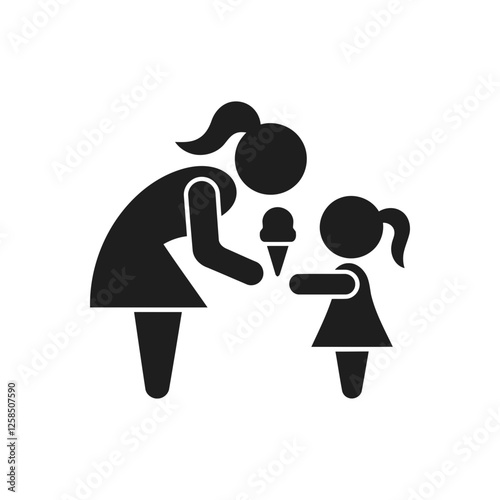 Mother Daughter Treat Icon
