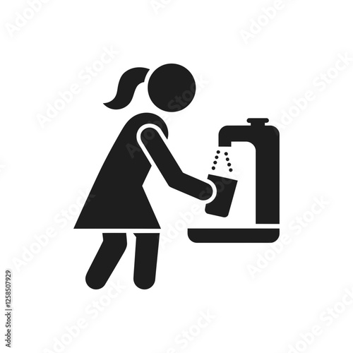 Water Bottle Refill Icon