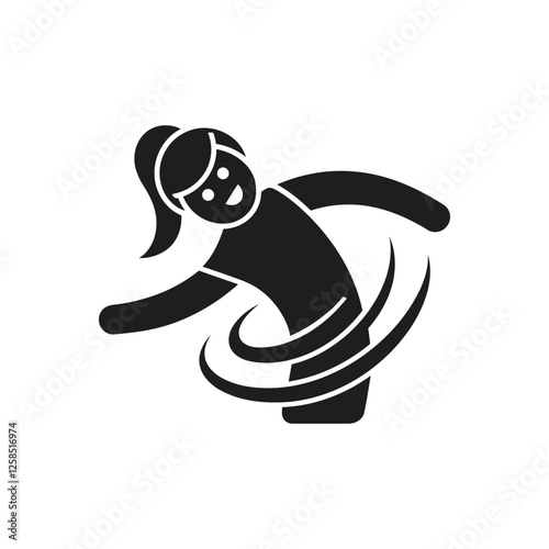 Hula Hoop Exercise Icon
