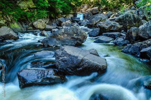 Falls on the West Branch of the Sacandaga River in the Adirondack Mountains of New York State