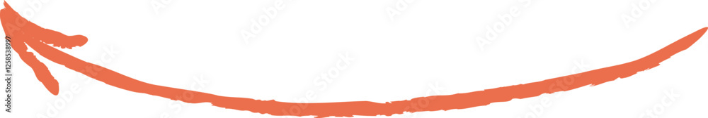 Obraz premium Hand Drawn Crayon Abstract Arrow Scribble