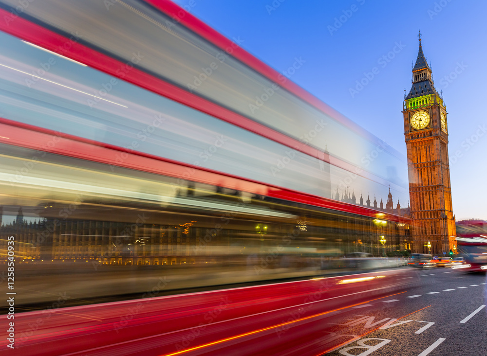 Fototapeta premium Big Ben in London at night