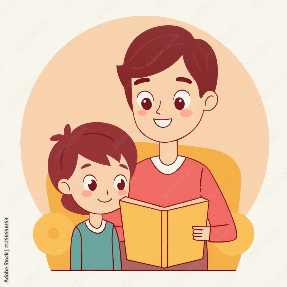 Single parent spending quality time with their child at home, strong and loving bond Single parent spending quality time with their child at home, strong and loving bond