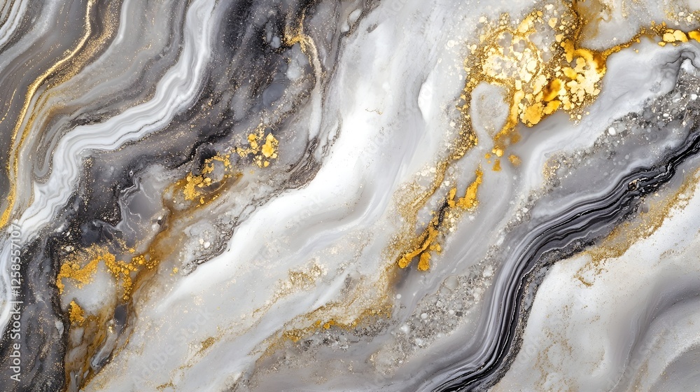 Abstract Gold and Gray Marble Texture Background Abstract Gold and Gray Marble Texture Background