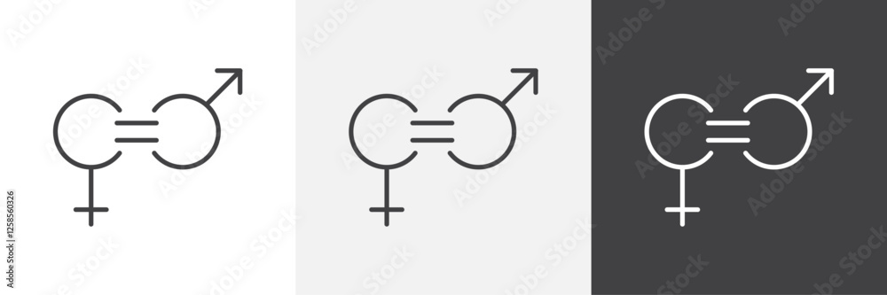 Equality icons graphics pack vectors. Equality icons graphics pack vectors.