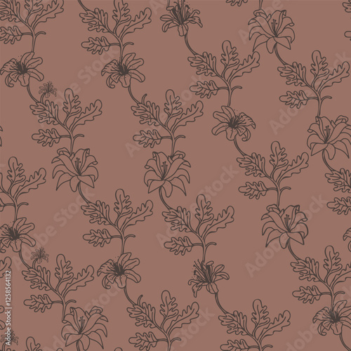 Pantone color of the year 2025,Mocha mouse, with a luxurious Swans in the lake, neutral hues can make a stunning statement on wallpaper.
