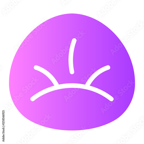 beanbag gradient icon