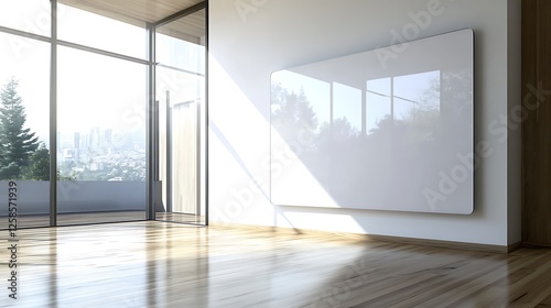 empty room with window