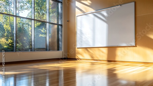 empty room with window