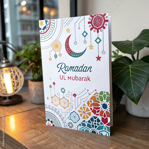 Muslims festival Ramadan ul Mubarak greetings cards