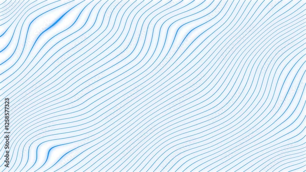 Abstract wave animation. Abstract wave animation.