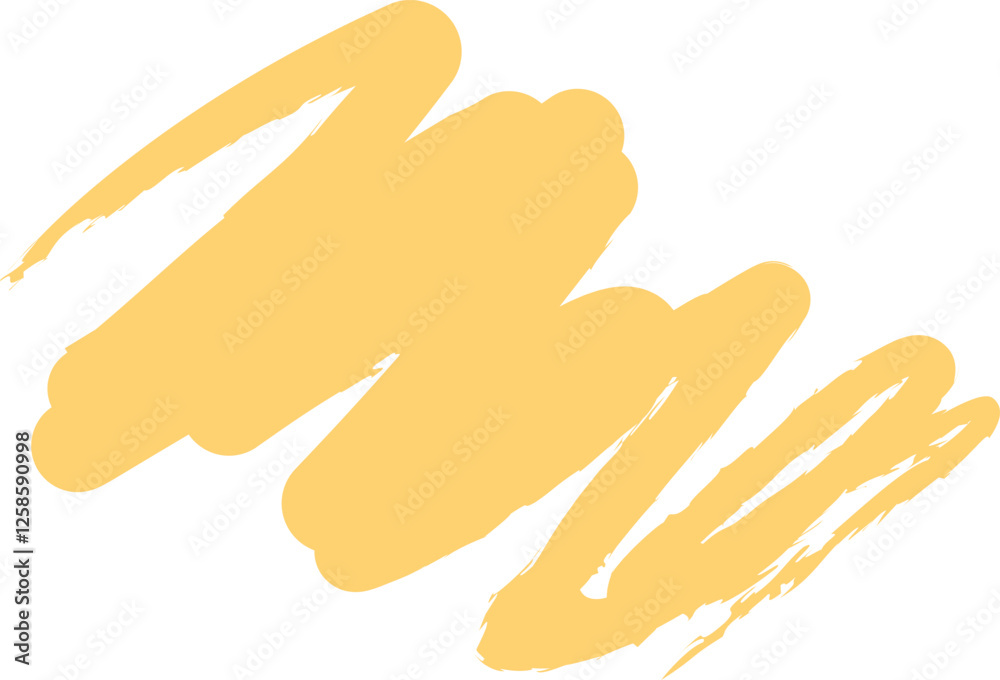 Obraz premium Crayon Abstract Scribble